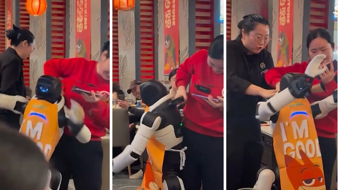 Dans Eden Robot Krizi: Restoranda Kaos, Güvenlik Tartışması Alevlendi