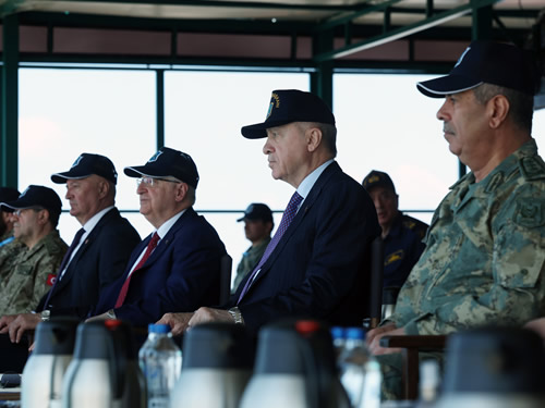 Cumhurbaşkanı Erdoğan, EFES-2026 Tatbikatı’nı izledi