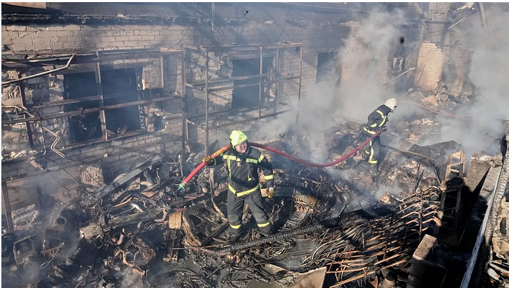 Rusya’dan Kiev’e Gece Saldırısı