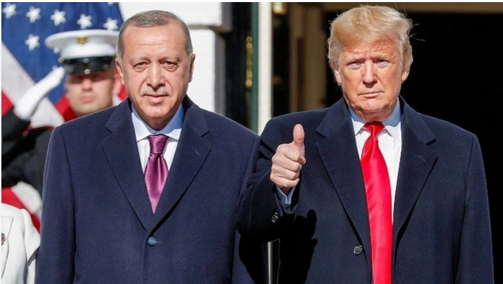 Erdoğan ve Trump’tan Orta Doğu Diplomasisi