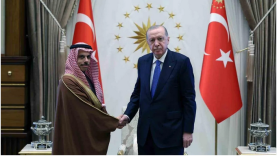 Erdoğan’dan Suudi Bakan ile Kapalı Toplantı